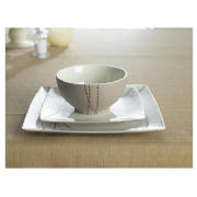 trail square dinner set 12 piece