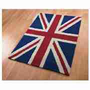 union jack rug 120x170cm red/blue