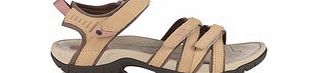 Tirra beige waterproof leather sandals