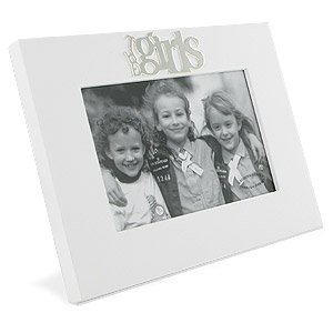 the Girls White Photo Frame