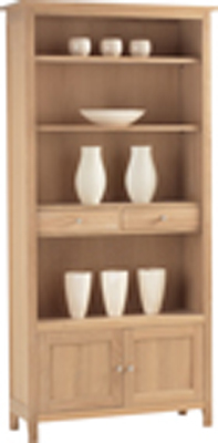 BOOKCASE OAK LARGE