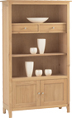 BOOKCASE OAK MEDIUM