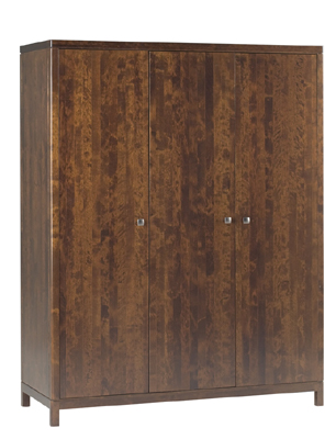 CORNDELL RADIUS LARGE 3 DOOR PINE WARDROBE