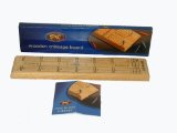 Twin Track Rigid Wooden Cribbage Board