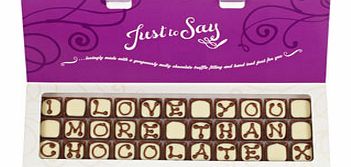 Personalised Truffles - 33 Chocolate Box