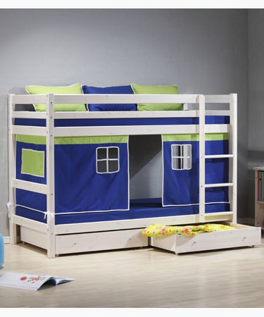 WHITEWASH BUNK BED