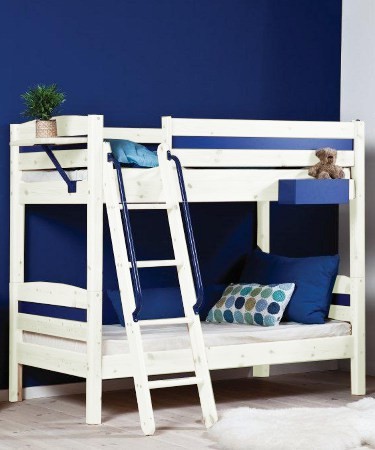 Junior Bunk Bed in Whitewash