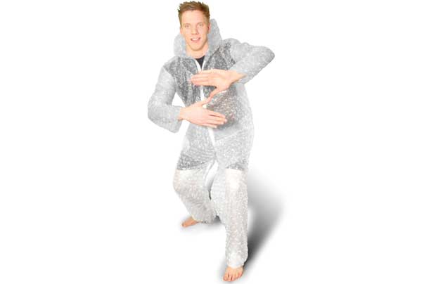 Adult Bubble Wrap Costume