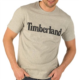 Mens Logo T-Shirt Grey Heather