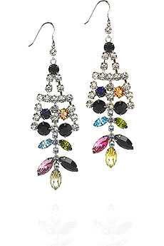 Tom Binns Crystal drop earrings