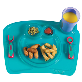 TOMY Funny Face Feeding Tray