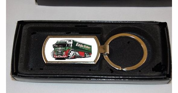 Koolart New Style Eddie Stobart Lorry - Quality Metal Keyring