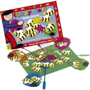 Fuzzy Felt Bees Game