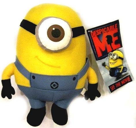 Despicable Me Deluxe 10 Inch Plush Figure Minion Stewart