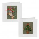 Stocking & Tree Cards (x2)