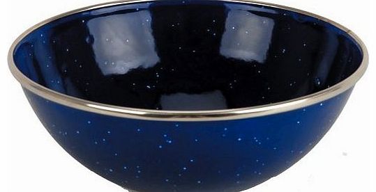 Enamel Camping Bowl - Blue