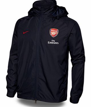 Nike 2011-12 Arsenal Nike Rainjacket (Black) - Kids