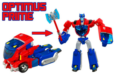 Animated Deluxe - Cybertron Mode Optimus Prime