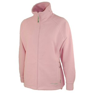 Ladies Trespass Angara Full Zip Fleece. Rosy