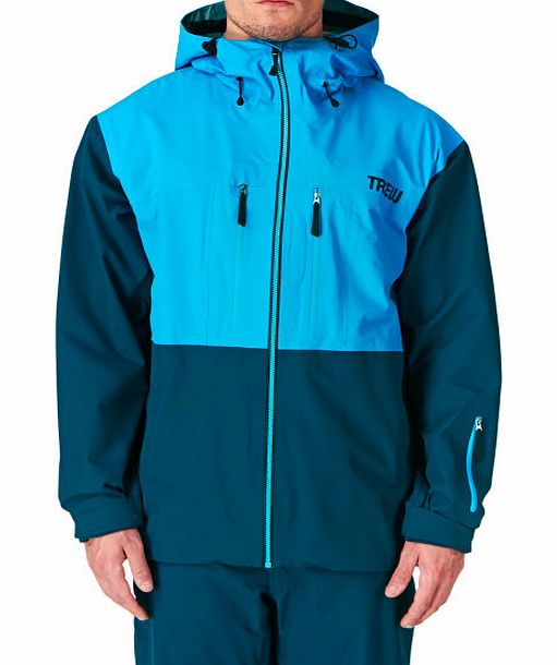 Trew Mens Trew Cosmic Snow Jacket - Blue