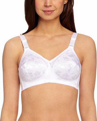 Doreen Fleur Non Wired Full Cup Womens Bra White 38D