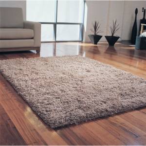 Caulfield Stone Shaggy Wool  Rug