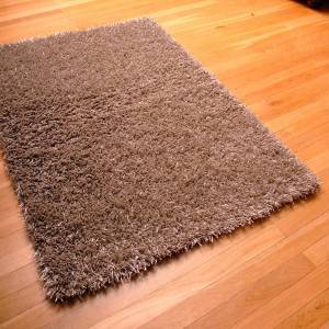 Cuba Aluminium Shaggy Rug 120cm x