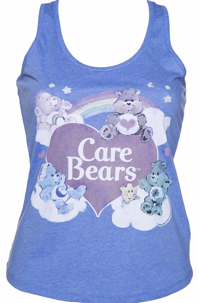 Ladies Vintage Care Bears Racerback Vest