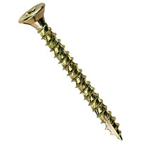 TURBOGOLDandreg; TurboGold Countersunk Screws 3.5 x 20mm Pack of 200