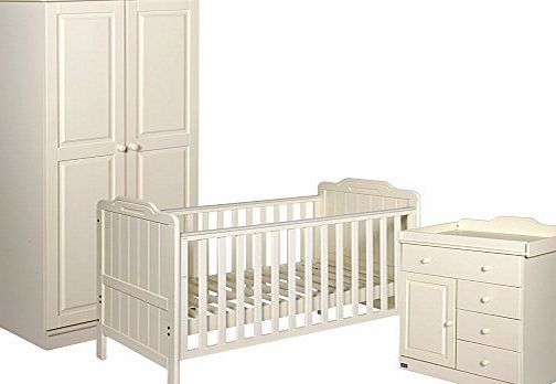 Alexia 3 Piece Room Set - Vanilla