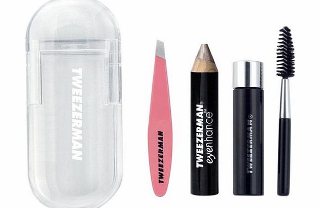 Tweezerman Emergency Eyebrow Kit, 4-Pieces