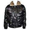 Lang PU Distressed Jacket (Black)