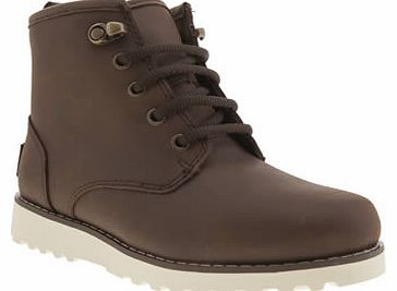 kids ugg australia dark brown maple boys