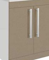 Ultra Design Gloss Caramel 600mm Floor Standing Vanity