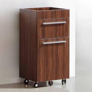 Glide Wallnut Side Cabinet