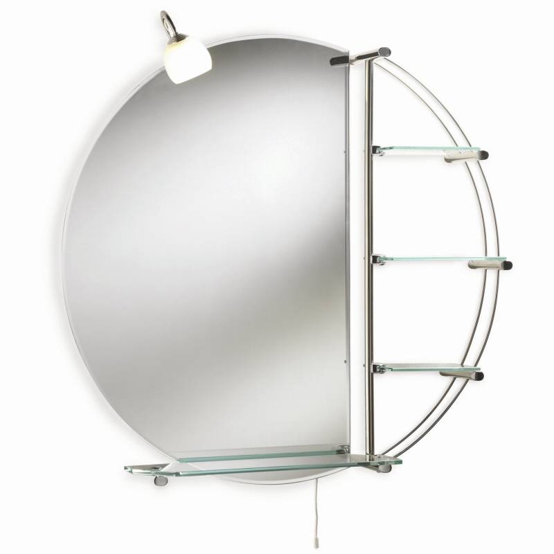 Magnum Round Mirror with Light