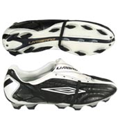 Umbro Xai III Football Boot KTK FG - Black/White/Gold.