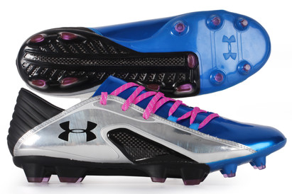 Under Armour Blur Carbon III FG Football Boots Royal/Metallic