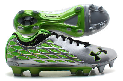 UA 10K Force Pro II FG Football Boots Metallic