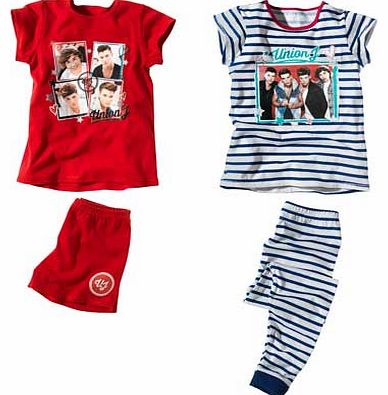 Girls Pyjamas 2 Pack - 10-11 Years