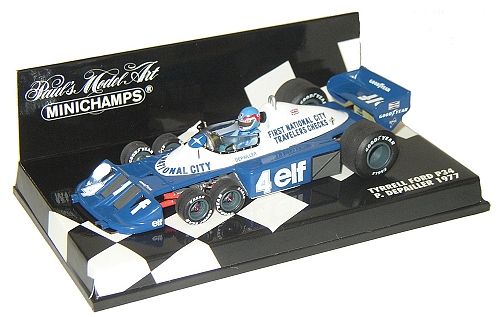 1:43 Scale Tyrrell P34 6 Wheeler 1977 - P.Depailler