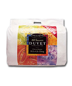 15 Tog All Seasons King Size Duvet - Machine washable