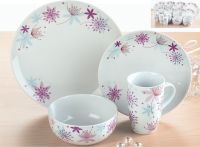 16 Piece Jasmine Dinner Set