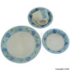 Unbranded 16-Piece Poppy-Design Dinner Set