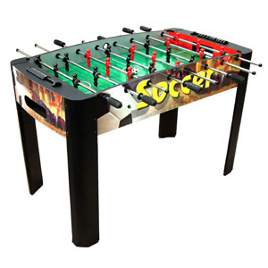 4` Soccer Football Table Game by Mightymast Leisure.  A very attractively finished soccer table