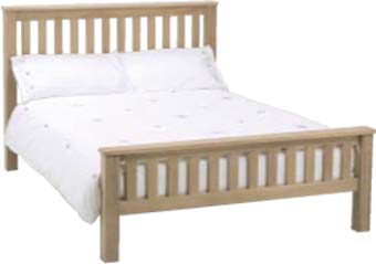 OAK 4FT 6 STRATA BED FROM THE CORNDELL NIMBUS RANGE