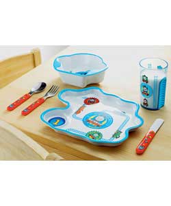 Unbranded 6 Piece Thomas the Tank Engine Childrens Dinner Set