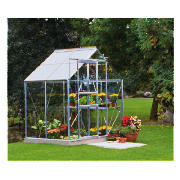 Unbranded 6 x 4 Aluminium Greenhouse