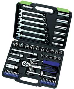 8 x metric hex key set - 1.5, 2, 2.5, 3, 4, 5, 5.5, 6mm.1 x 1/4 drive spin handle, carbon steel blad