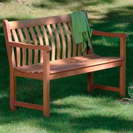 Alexander Rose Karri Bench 4ft 334